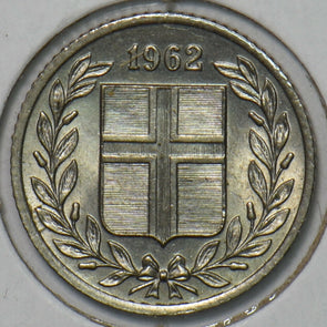 Iceland 1962 25 Aurar 195543 combine shipping