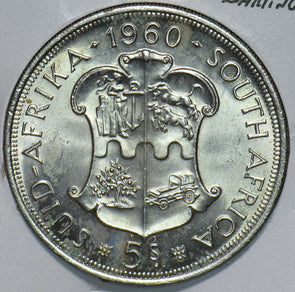 South Africa 1960 5 Shillings Bull animal 292453 combine shipping