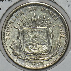 Costa Rica 1893 25 Centavos 296756 combine shipping