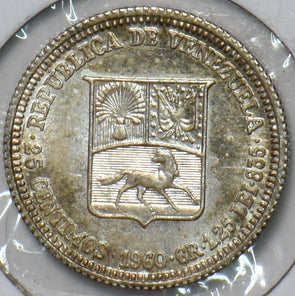 Venezuela 1960 25 Centimos Horse animal 150976 combine shipping