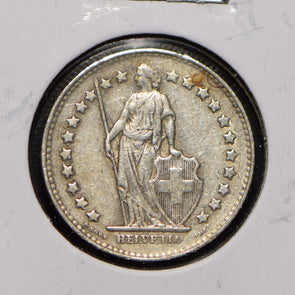 Switzerland 1944 1/2 Franc  900759 combine shipping