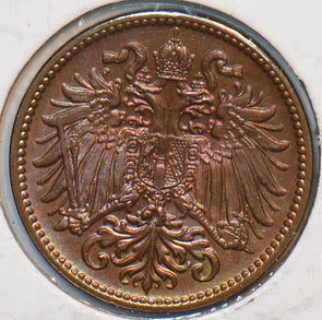 Austria 1912 2 Heller Eagle animal 151464 combine shipping