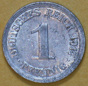 Germany 1917 Pfennig Eagle animal 292568 combine shipping