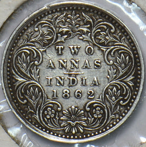 British India 1862 2 Annas 295902 combine shipping