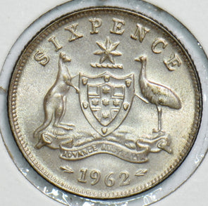 Australia 1962 6 Pence 241097 combine shipping