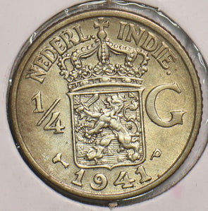 Netherlands East Indies 1941 P 1/4 Gulden 199225 combine shipping
