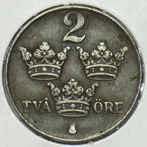 Sweden 1949 2 Ore 197084 combine shipping