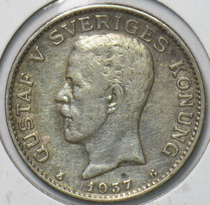 Sweden 1937 Krona 193925 combine shipping