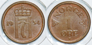 Norway 1954 Ore 904782 combine shipping