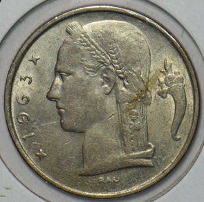 Belgium 1963 5 Francs 195863 combine shipping