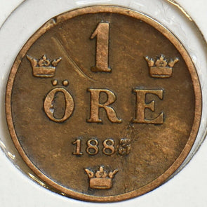 Sweden 1883 Ore 152899 combine shipping