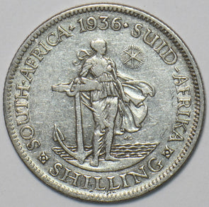 South Africa 1936 Shilling 151428 combine shipping