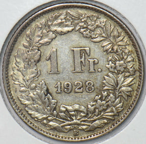 Switzerland 1928 Franc 151260 combine shipping