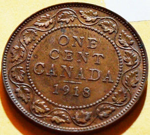 Canada 1918 Cent CA0006 combine shipping