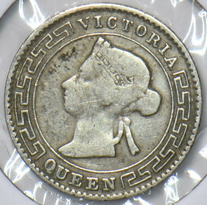 Ceylon 1892 10 Cents 902788 combine shipping