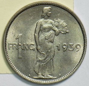 Luxembourg 1939 Franc UNC 904062 combine shipping