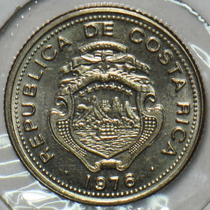 Costa Rica 1976 5 Centimos BU KM 184.2 152149 combine shipping