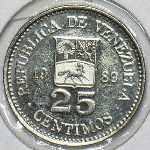 Venezuela 1989 25 Centimos 903796 combine shipping