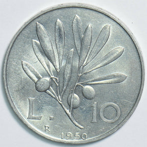 Italy 1950 10 Lire 0 904473 combine shipping