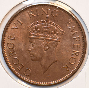 India British 1940 B 1/4 Anna 294121 combine shipping