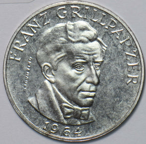 Austria 1964 25 Schilling Franz Grillparzer 195181 combine shipping