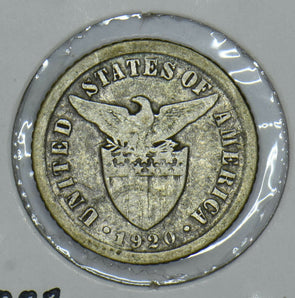 Philippines 1920 Lady Posing 10 Centavos Eagle animal 520,000 minuted 290880 com