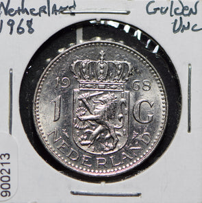 Netherlands 1968 Gulden Lion animal  900213 combine shipping