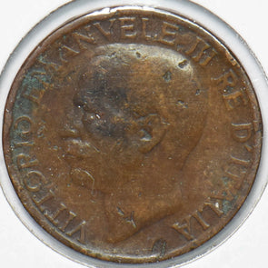 Italy 1922 Vittorio Emanvele III 10 Centesimi Honey Bee animal 192222 combine s