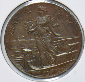 Italy 1917 2 Centesimi  191874 combine shipping