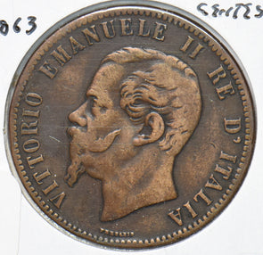 Italy 1863 10 Centesimi  191899 combine shipping