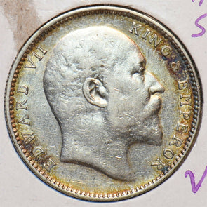 British India 1907 C Rupee 295767 combine shipping