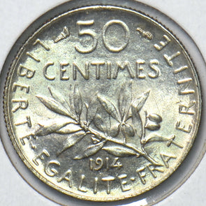 France 1914 50 Centimes 294355 combine shipping