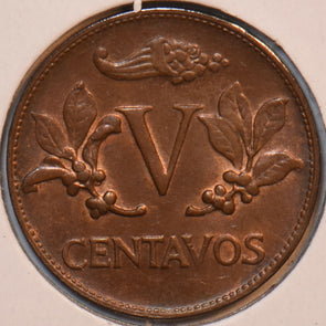 Colombia 1967 5 Centavos Steel 196147 combine shipping