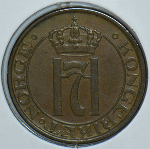 Norway 1937 2 Ore 150489 combine shipping