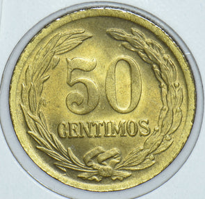 Paraguay 1944 50 Centimos Lion animal 190865 combine shipping