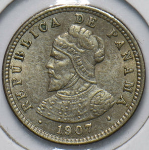 Panama 1907 1/2 Centesimo 292611 combine shipping