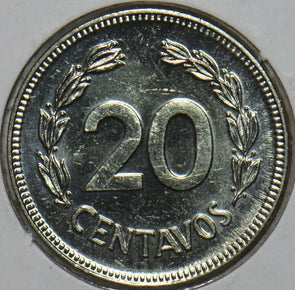 Ecuador 1980 20 Centavos BU 903569 combine shipping