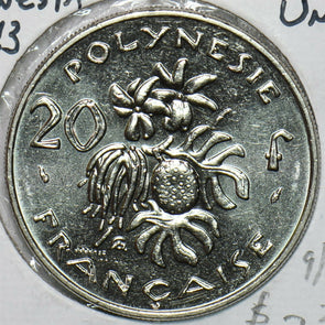 French Polynesia 1983 20 Francs UNC 152742 combine shipping