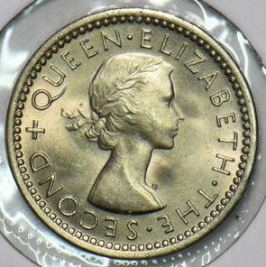 New Zealand 1955 3 Pence 297553 combine shipping