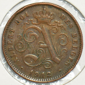 Belgium 1912 2 Centimes 0 197869 combine shipping