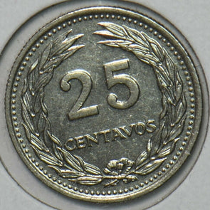 El Salvador 1977 25 Centavos 903468 combine shipping