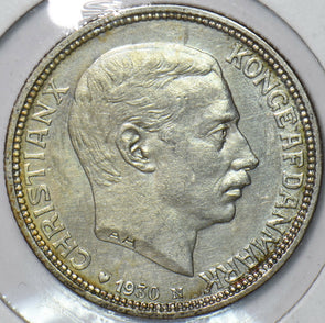 Denmark 1930 2 Kroner 295834 combine shipping