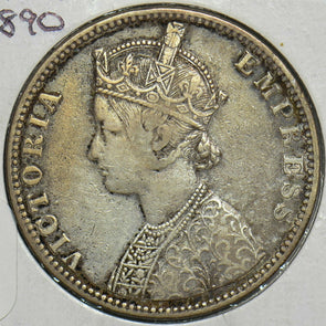British India 1890 Rupee 240719 combine shipping