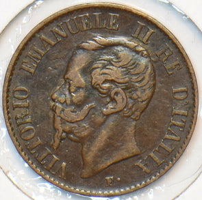 Italy 1867 M Centesimo 150863 combine shipping