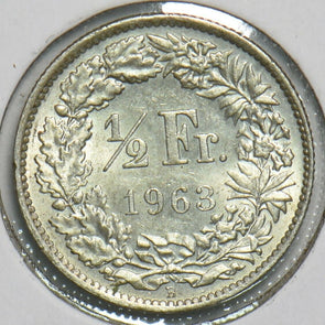 Switzerland 1963 1/2 Franc 197298 combine shipping