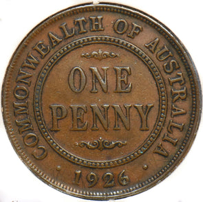 Australia 1926 Penny Georgivs V 490391 combine shipping