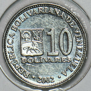 Venezuela 2002 10 Bolivares 903817 combine shipping