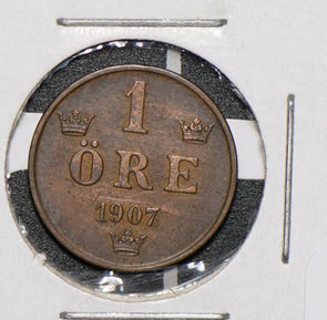 Sweden 1907 1 Ore  290615 combine shipping