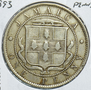 Jamaica 1893 Penny 241023 combine shipping
