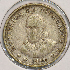 Nicaragua 1914 10 Centavos 199142 combine shipping